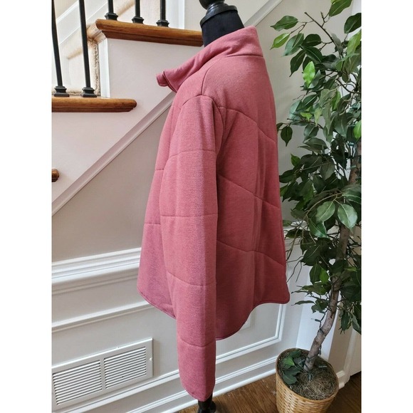 Three Dots Women's Pink Polyester Long Sleeve Full Zip Front Casual Jacket 2XL - Picture 6 of 11